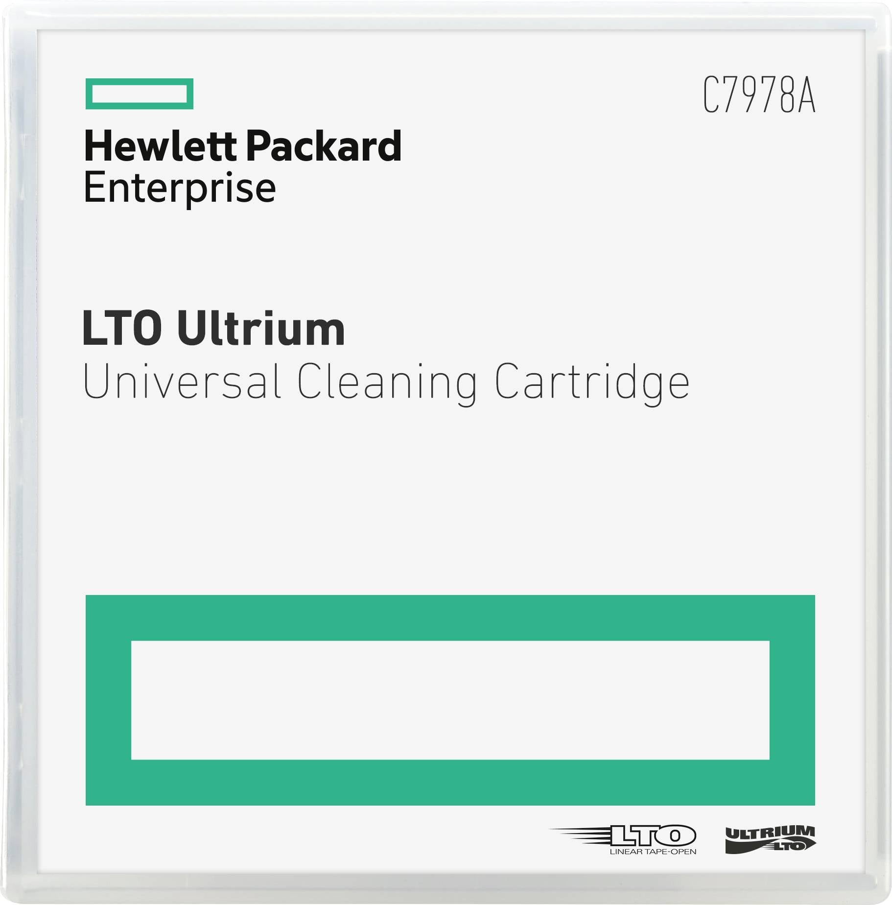 Taśma czyszcząca Hewlett Packard Enterprise HPE Ultrium Universal Cleaning Cartridge - LTO Ultrium C7978A, 1 szt. - obrazek 1