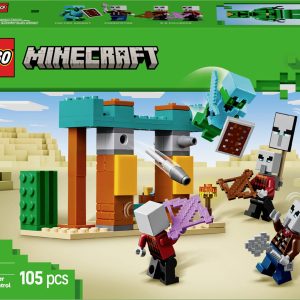 LEGO® MINECRAFT LEGO Minecraft LEGO – 21267 Minecraft Die Illager-Wuestenpatrouille 21267, 1 szt. LEGO® MINECRAFT LEGO Minecraft LEGO – 21267 Minecraft Die Illager-Wuestenpatrouille 21267, 1 szt.