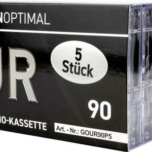 GALLUNOPTIMAL Kaseta audio 90 min Zestaw 5-elementowy