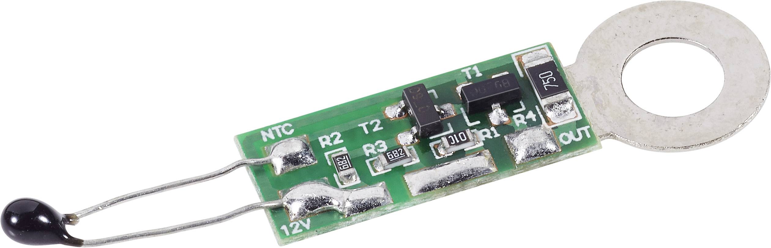 Kontroler temperatury do sterowania wentylatorem H-Tronic 12 V/DC +20 - +50°C - obrazek 1