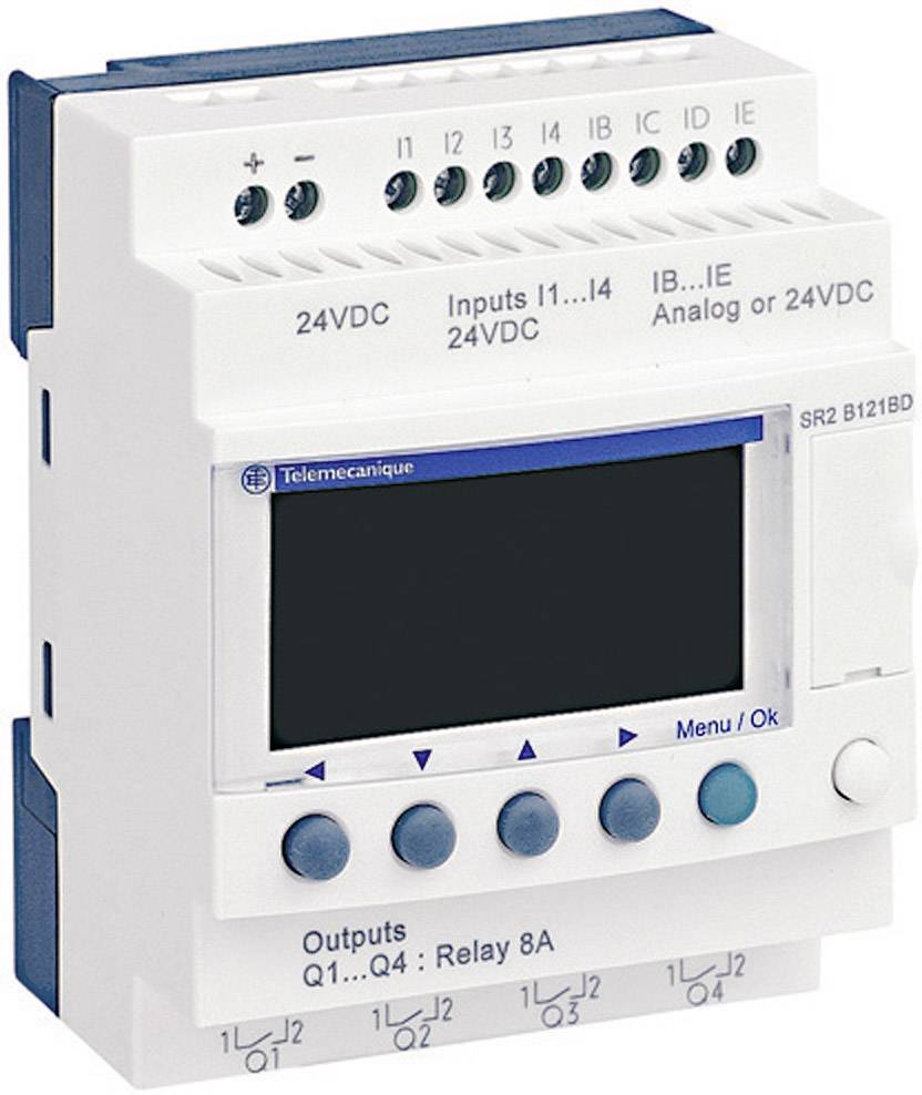 Moduł PLC ZELIO LOGIC Schneider Electric SR2 B121BD - obrazek 1
