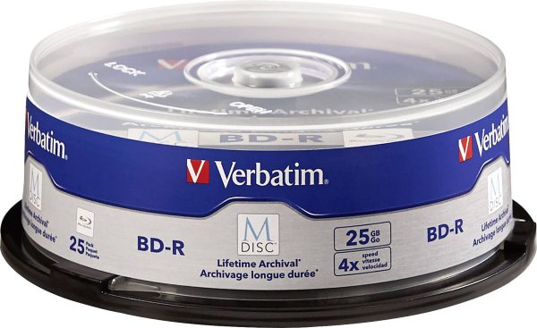 Verbatim 98909 M-Disc Blu-ray 25 GB 25 szt. futerał