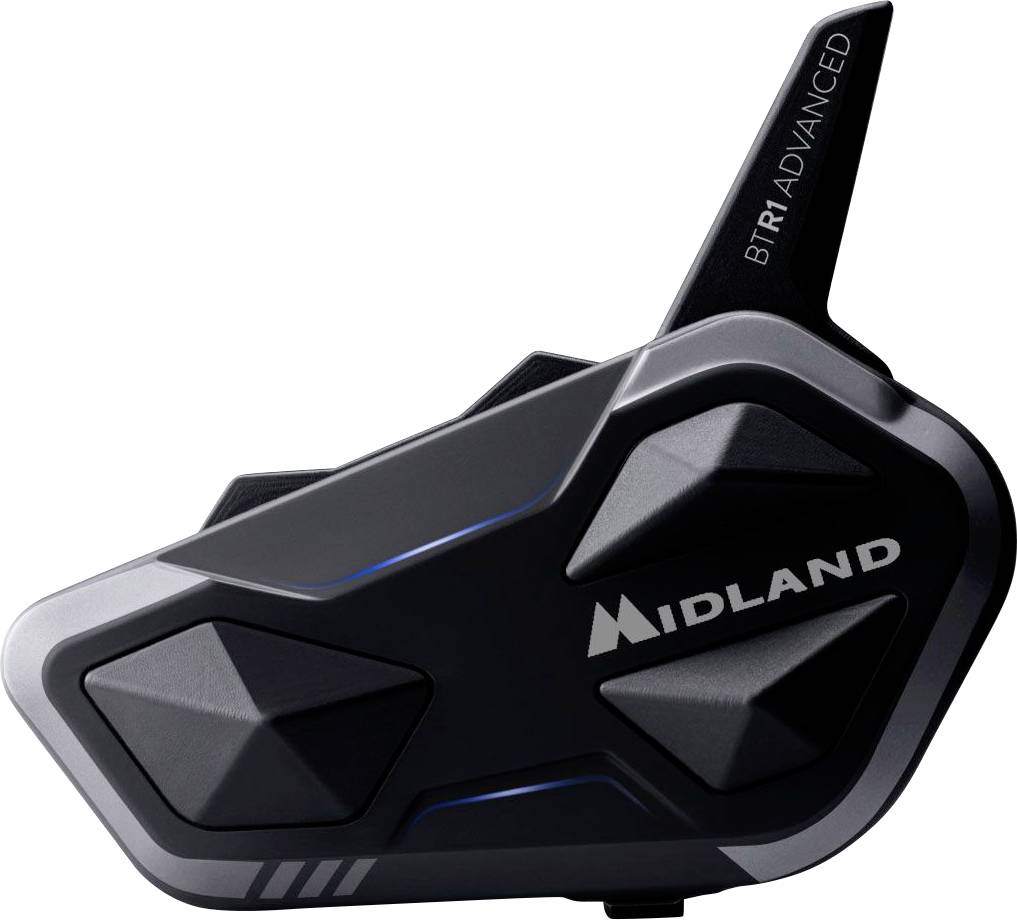 Midland C1529.05 Midland BTR1 Advanced X, Bluetooth Kommunikation, Einzelgerät Motocyklowy Intercom - obrazek 1