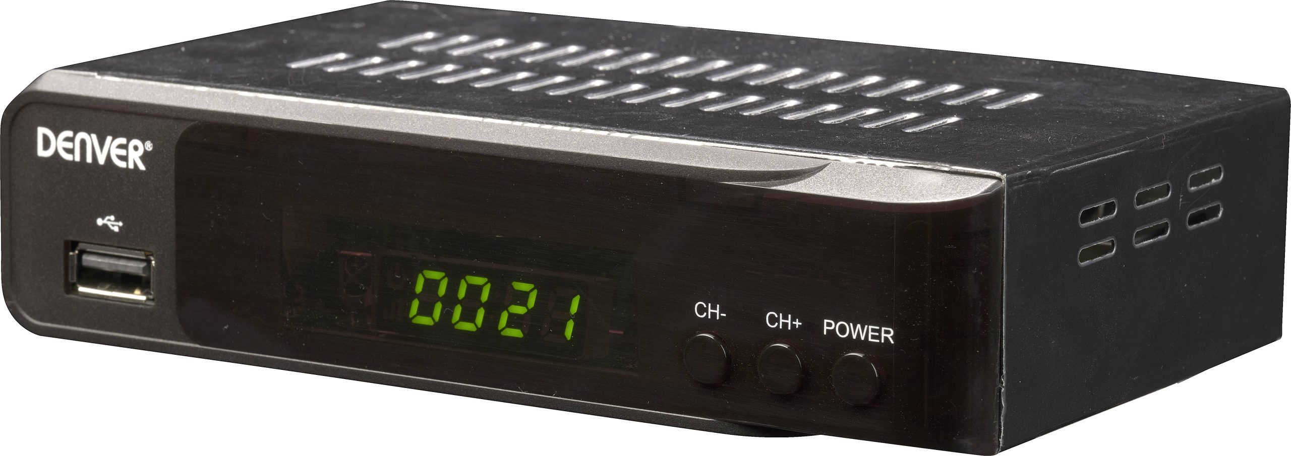 Odbiornik SAT HD Denver DVBS-206HD Port USB z przodu Ilość tunerów: 1 - obrazek 1