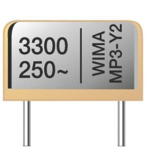 Wima MPX12W2330FF00MSSD-1 Kondensator przeciwzakłóceniowy MP3-X1 radialny THD 0.033 µF 300 V/AC 20 % 1 szt. Wima MPX12W2330FF00MSSD-1 Kondensator przeciwzakłóceniowy MP3-X1 radialny THD 0.033 µF 300 V/AC 20 % 1 szt.