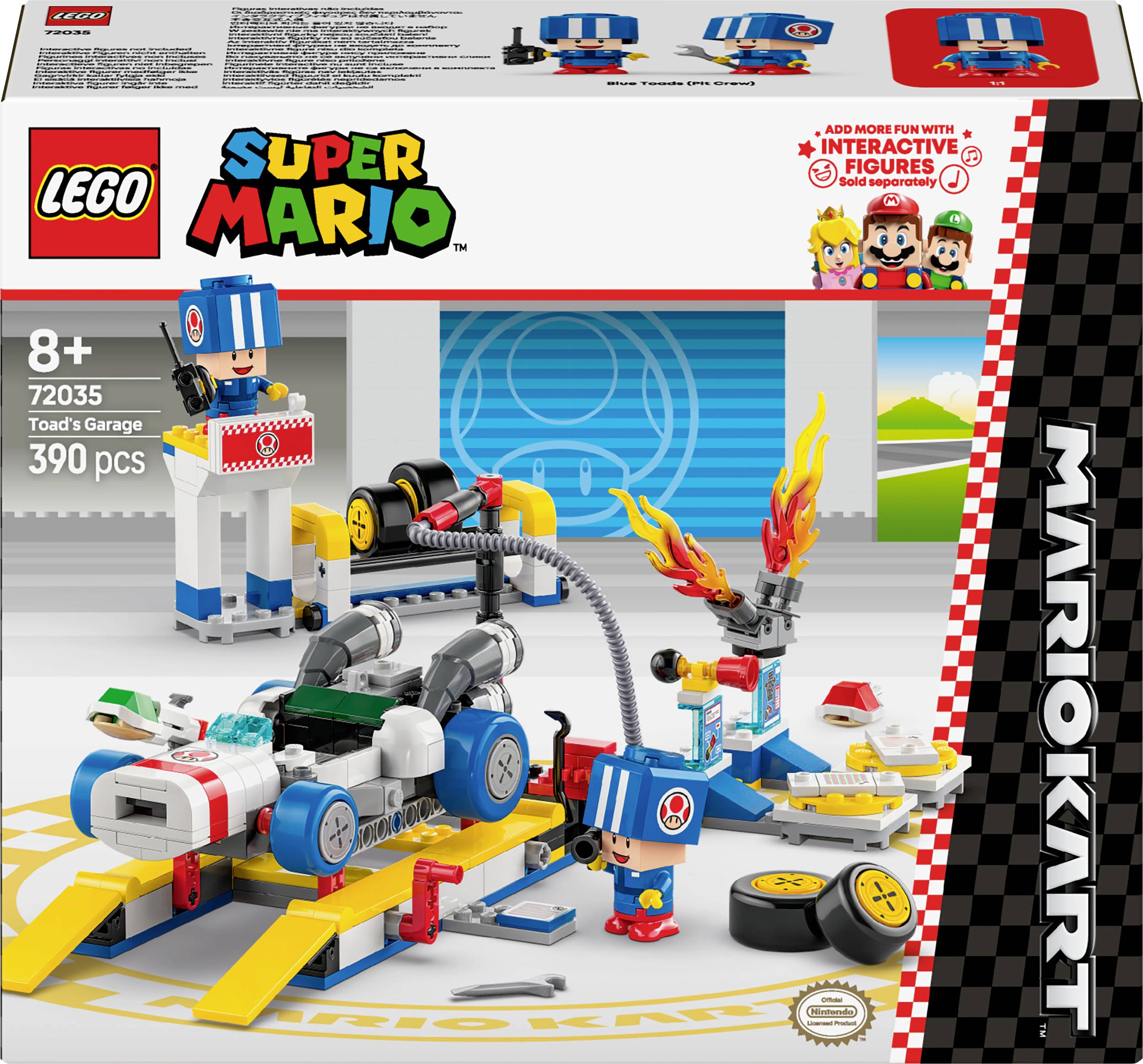 LEGO® Super Mario™ LEGO Super Mario LEGO - 72035 Super Mario - Kart Toads Werkstatt 72035, 1 szt. - obrazek 1