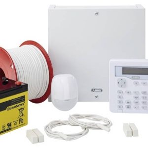 ABUS AZAA10100 Terxon SX Zestaw systemu alarmowego przewodowego Strefy alarmowe 8 przewodowych, 1 strefa sabotażowa ABUS AZAA10100 Terxon SX Zestaw systemu alarmowego przewodowego Strefy alarmowe 8 przewodowych, 1 strefa sabotażowa