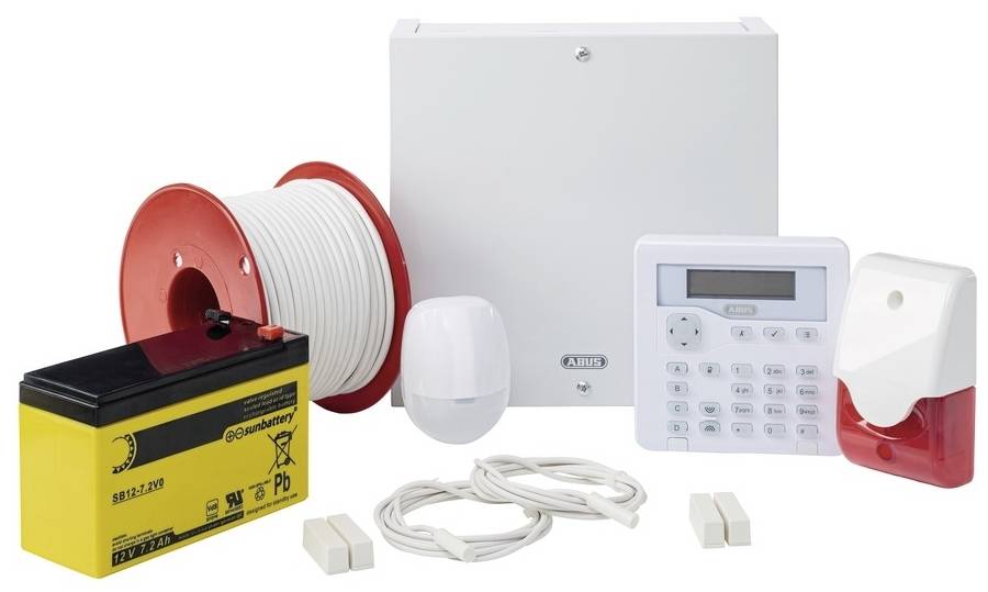 ABUS AZAA10100 Terxon SX Zestaw systemu alarmowego przewodowego Strefy alarmowe 8 przewodowych, 1 strefa sabotażowa - obrazek 1