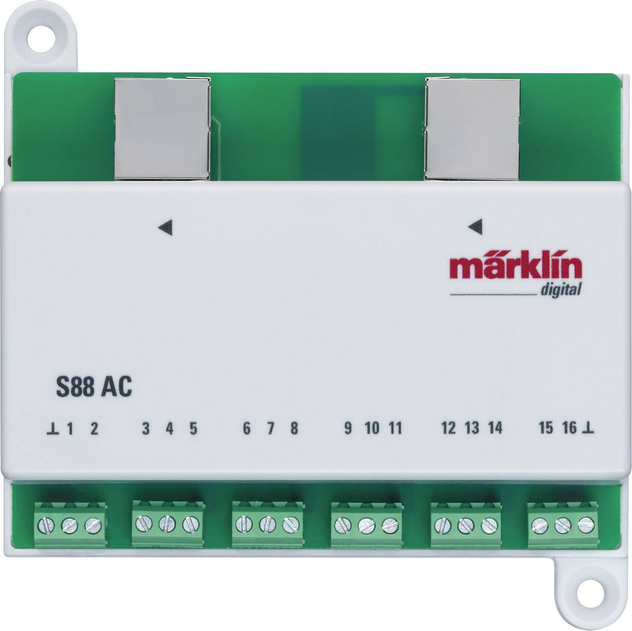 Dekoder sygnału m88 (Rj45) Marklin 60881, MM/DCC, 19 V DC/AC - obrazek 1