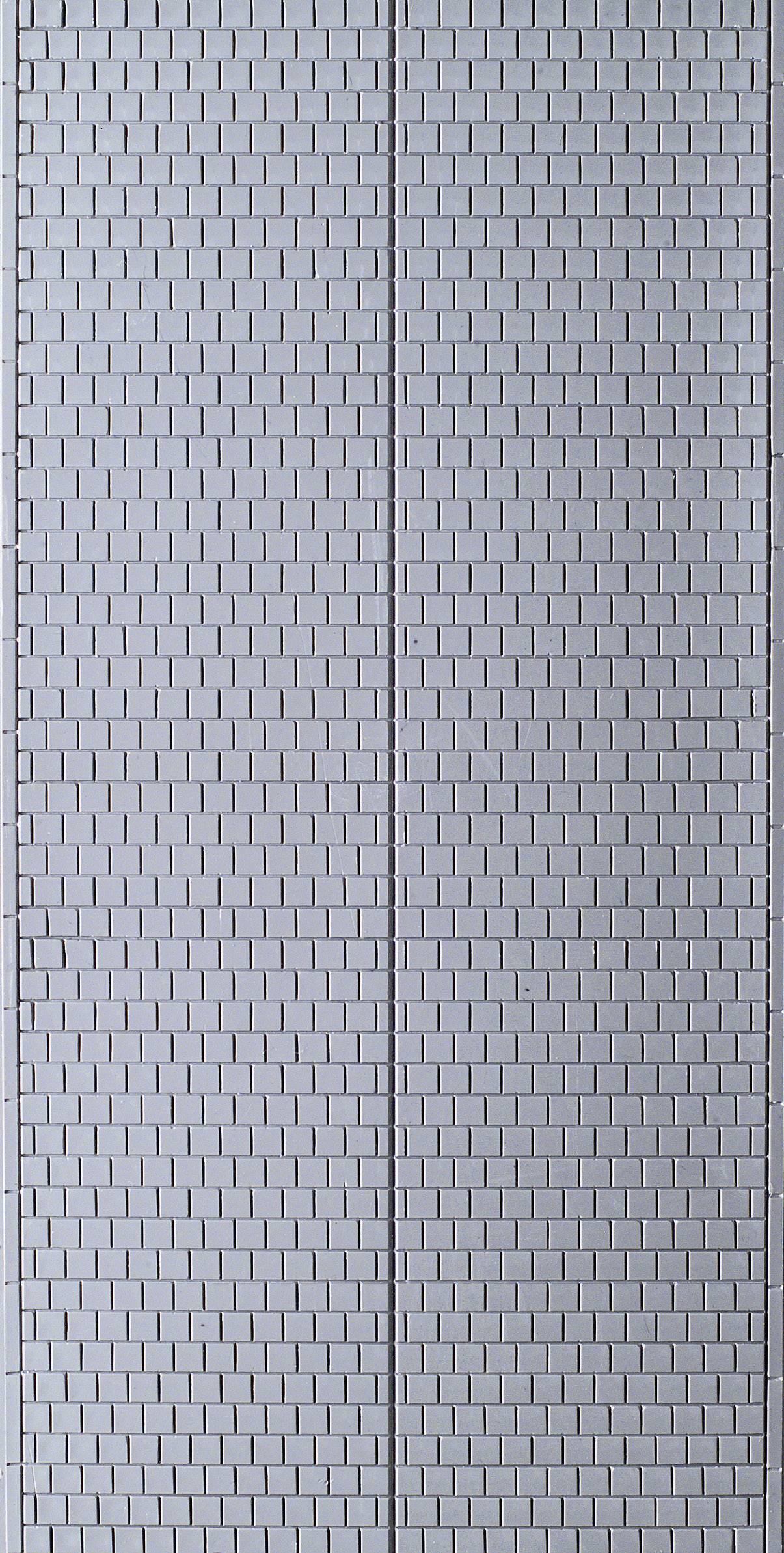 Arkusz do budowania makiet- płyta chodnikowa, Auhagen, 200 x 105 mm, w skali H0 - obrazek 1