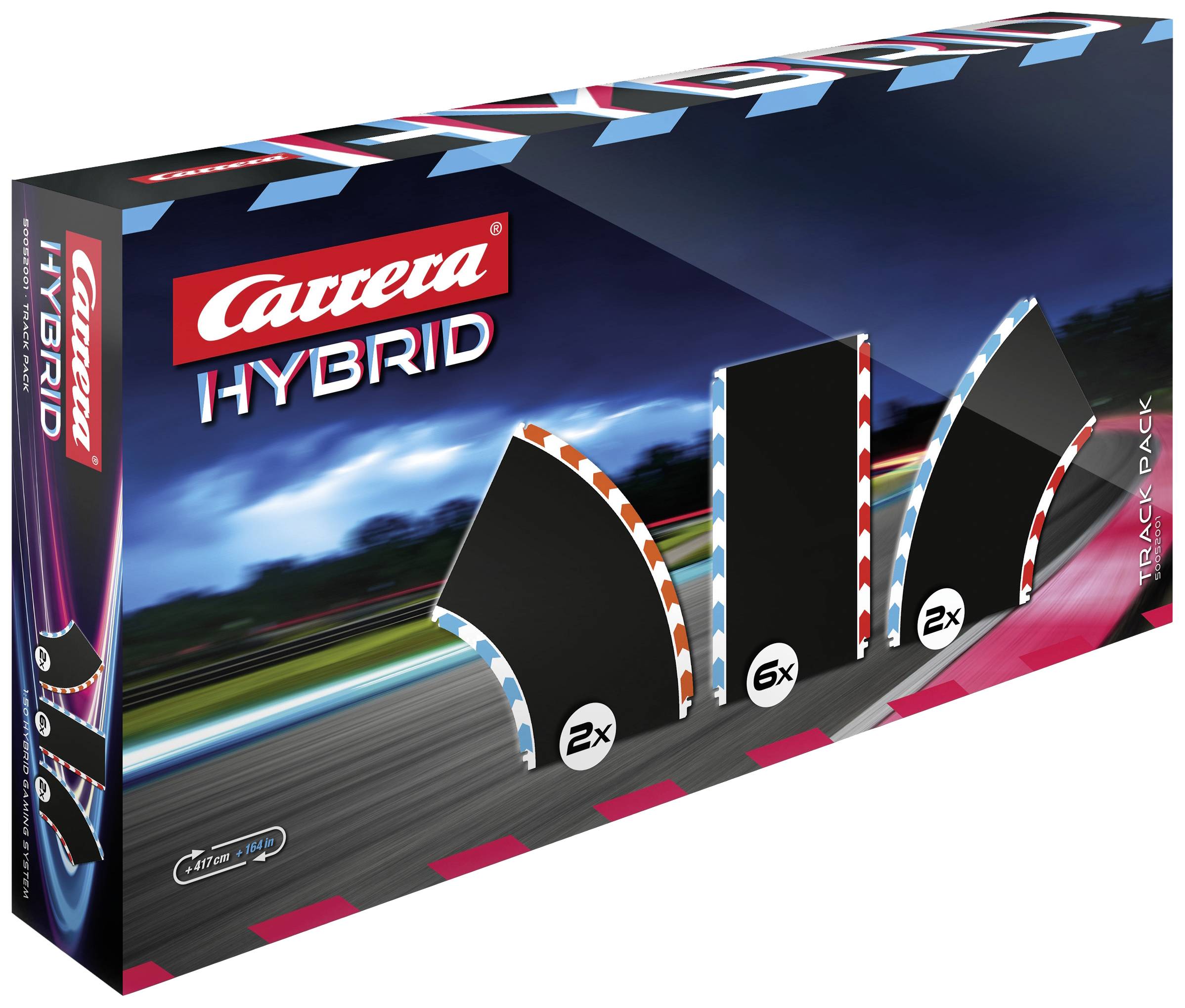 Zestaw torów wyścigowych Carrera Hybrid Hybrid Pakiet toru wyścigowego Track Pack 50052001 - obrazek 1