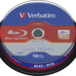 Płyta Blu-ray Verbatim 43694, 25 GB, 2 x, 10 szt. Płyta Blu-ray Verbatim 43694, 25 GB, 2 x, 10 szt.