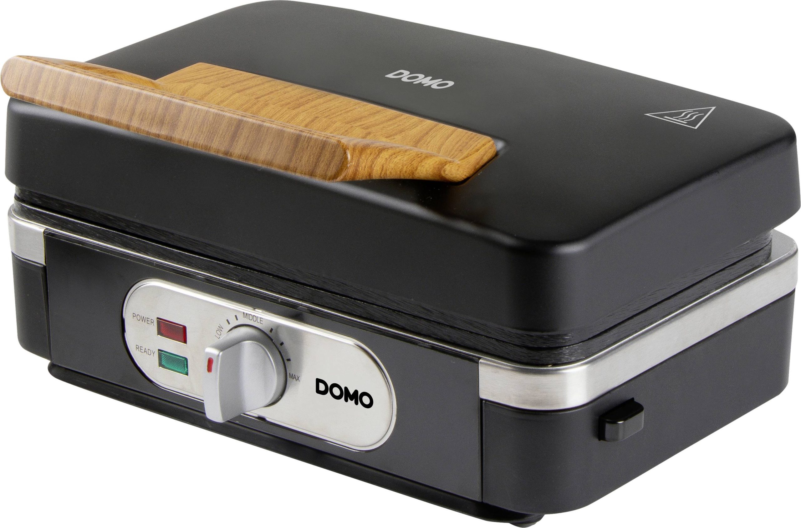 Opiekacz do kanapek DOMO SANDWICH-WAFFEL-GRILL 3-IN-1 INKY BLACK DO9278C - obrazek 1