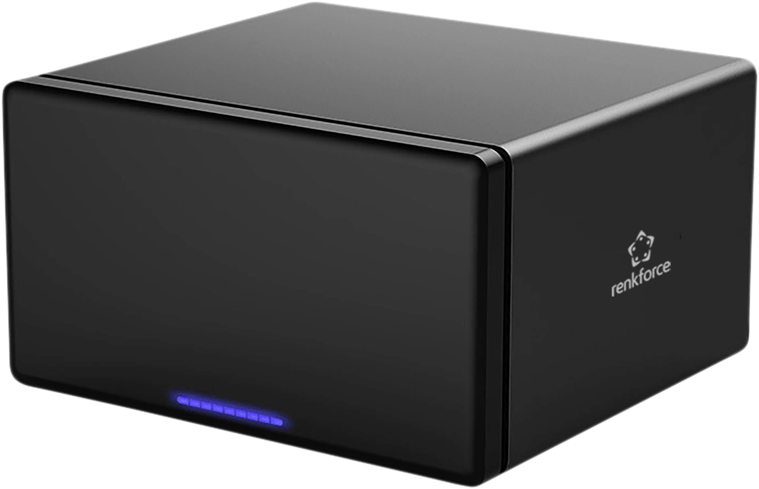 Renkforce RF-6647854 Obudowa dysku twardego 3,5" (8,9 cm) 8 Bay 3.5 cal USB 3.0 - obrazek 1