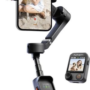 Gimbal elektryczny Hohem iSteady V3 Ultra BLK 1/4 cala Bluetooth, Zintegrowany akumulator, zintegrowany statyw, z uchwyt Gimbal elektryczny Hohem iSteady V3 Ultra BLK 1/4 cala Bluetooth, Zintegrowany akumulator, zintegrowany statyw, z uchwyt