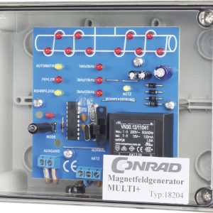 Generator pola magnetycznego Multi-Plus, 1,2 W, 1,0/3,0/5,0/15/25 kHz, 5 m3/h Generator pola magnetycznego Multi-Plus, 1,2 W, 1,0/3,0/5,0/15/25 kHz, 5 m3/h