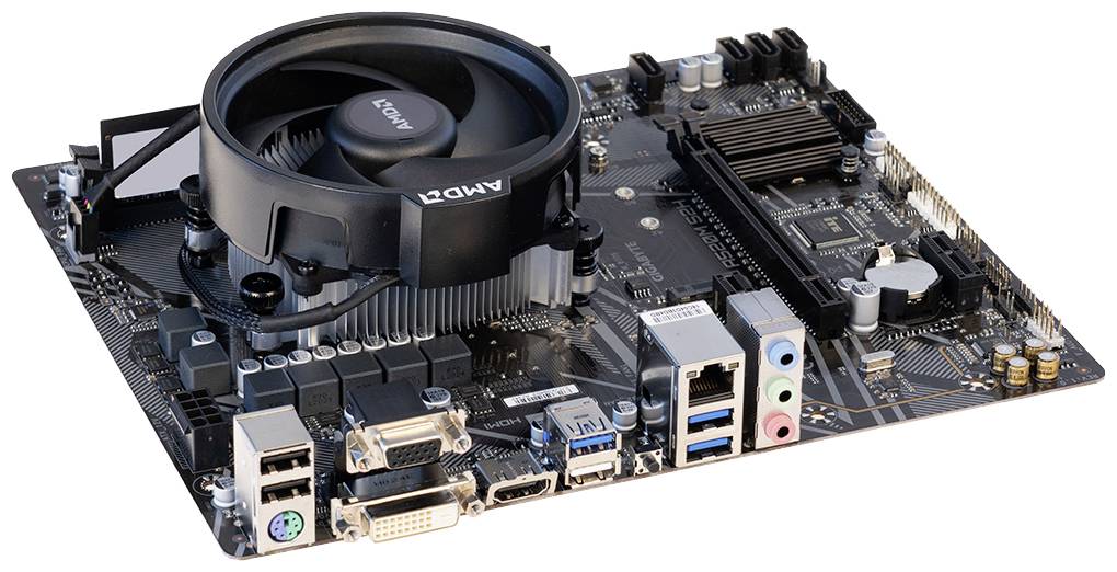 Zestaw modernizacyjny Renkforce AMD Ryzen 5 5500 4.2 GHz 8 GB DDR4-RAM Micro-ATX - obrazek 1