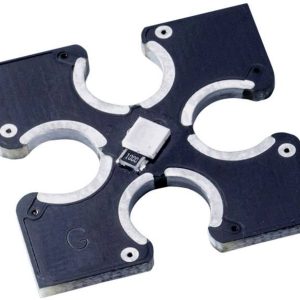 Dioda LED płaska Lumitronix 31871 zielony (D x S x W) 25 x 24.50 x 2.30 mm
