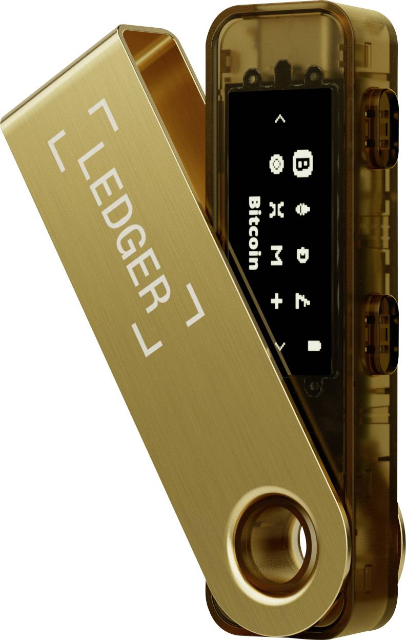 Ledger Nano S Plus Portfel sprzętowy złoty USB-C® 1 szt. LNSP-GOLD-ENDEPT - obrazek 1
