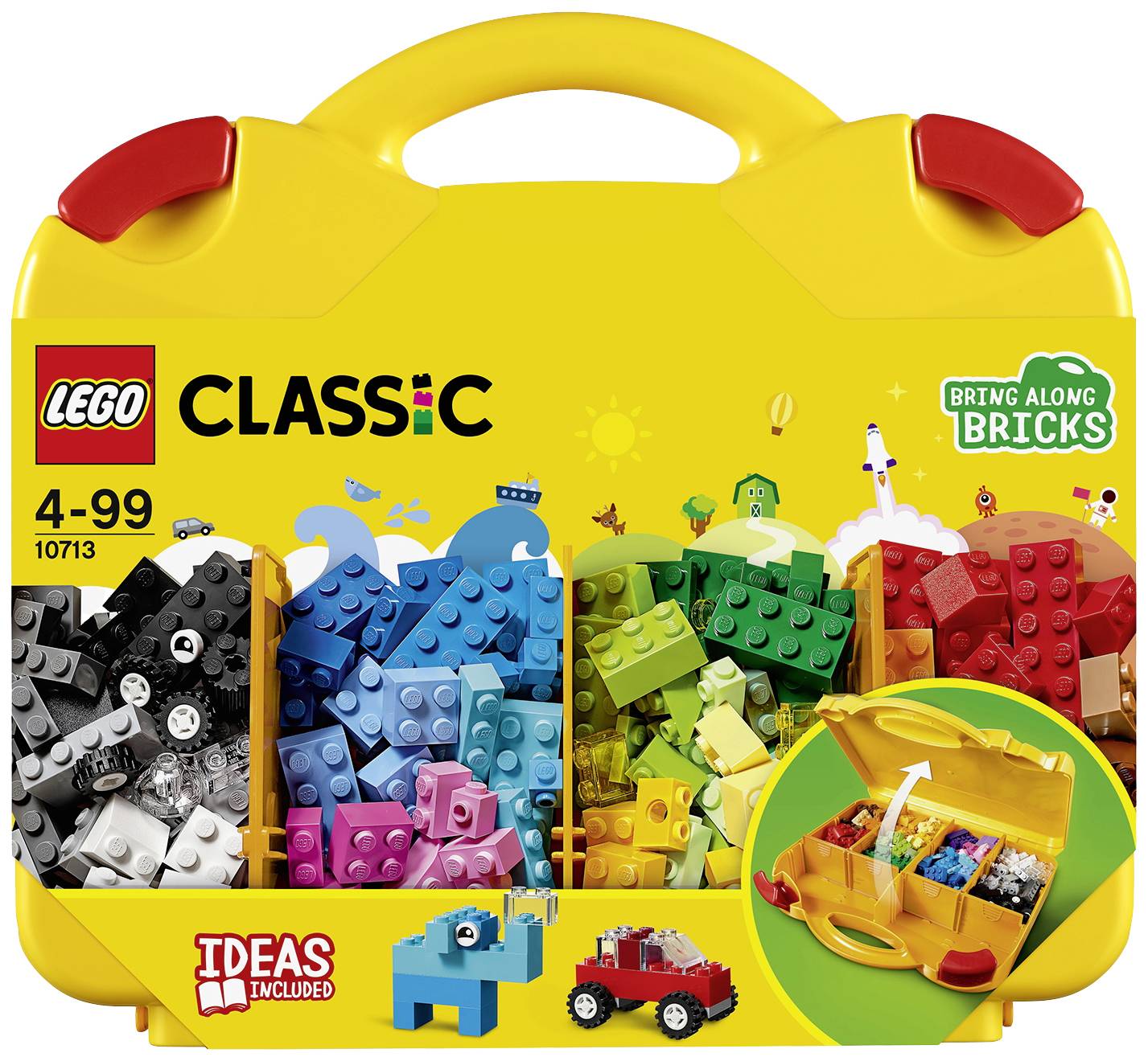 10713 LEGO® CLASSIC Zestaw startowy klocków konstrukcyjnych - sortuj kolory - obrazek 1
