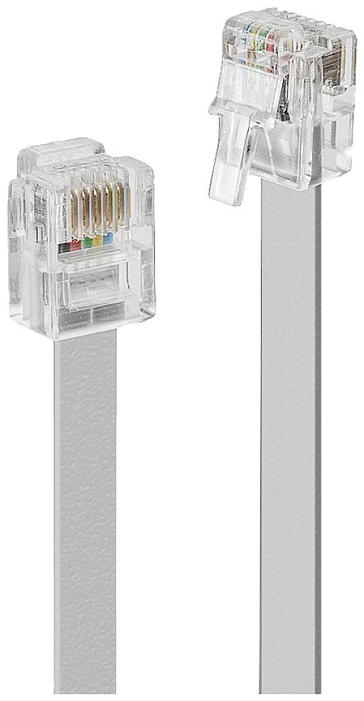 kabel RJ12 LINDY Kabel 34229, 50 m - obrazek 1