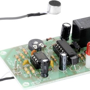 Klaskacz z mikrofonem pojemnościowym Conrad, max. 500 W, max. 5 A, max. 15 V, zestaw Klaskacz z mikrofonem pojemnościowym Conrad, max. 500 W, max. 5 A, max. 15 V, zestaw