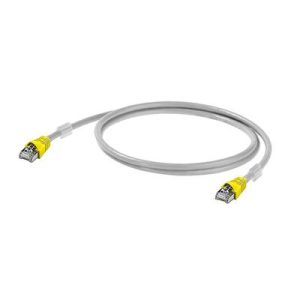 kabel RJ45 (krosowany) Weidmüller IE-C6FP8LD0003X40X40-Y 1312160003, CAT 6a, S/FTP, 0.30 m