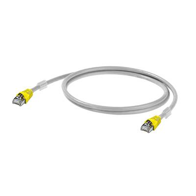 kabel RJ45 (krosowany) Weidmüller IE-C6FP8LD0003X40X40-Y 1312160003, CAT 6a, S/FTP, 0.30 m