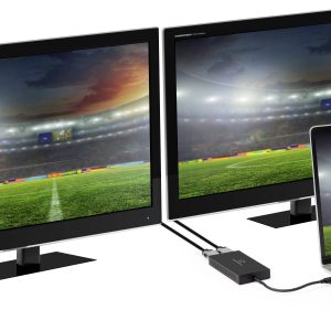 Renkforce RF-VDA-301 2x HDMI, USB 3.2 Gen 1 (USB 3.0), 4K/Full HD