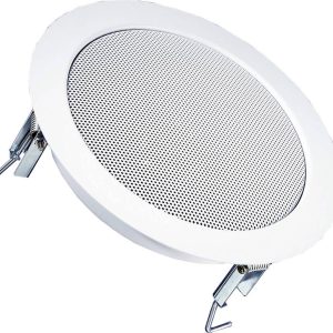 Głośnik sufitowy Visaton 50104, 103 dB, 8 Ω, 50-20 000 Hz, 100 V, N/A, Kolor producenta: biały, 1 szt. Głośnik sufitowy Visaton 50104, 103 dB, 8 Ω, 50-20 000 Hz, 100 V, N/A, Kolor producenta: biały, 1 szt.