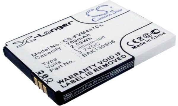 Beltrona CS-FVM447CL FRIMTF Bateria do ładowania bezprzewodowego Li-Ion 3.7 V 700 mAh