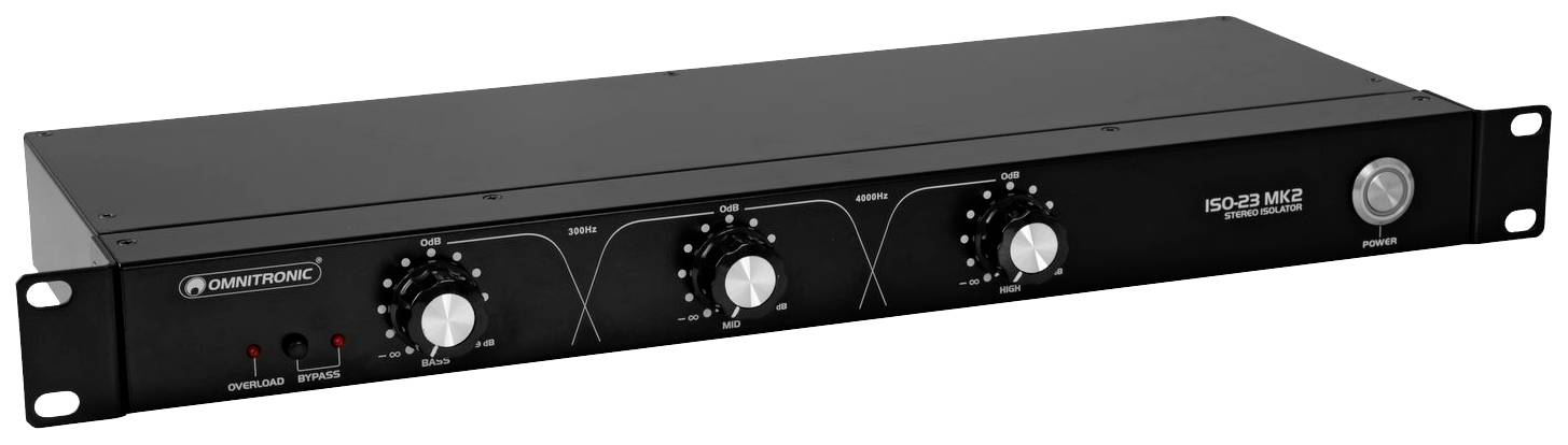 Omnitronic ISO-23 MK2 Izolator stereo-liniowy - obrazek 1