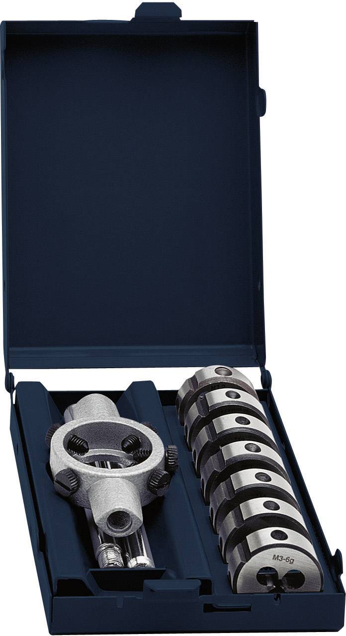 Zestaw narzynek z uchwytem Exact 70418, HSSG, M3 - M12, DIN 223B - obrazek 1