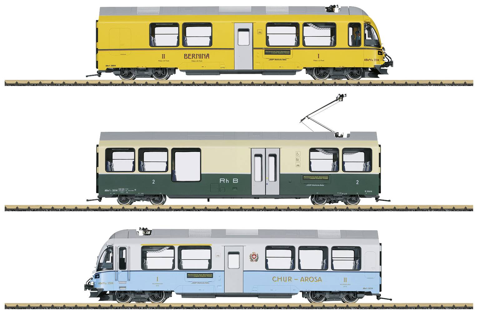 Zespół trakcyjny LGB 22227 Wagon G ABe 8/12 „Allegra” z RhB - obrazek 1