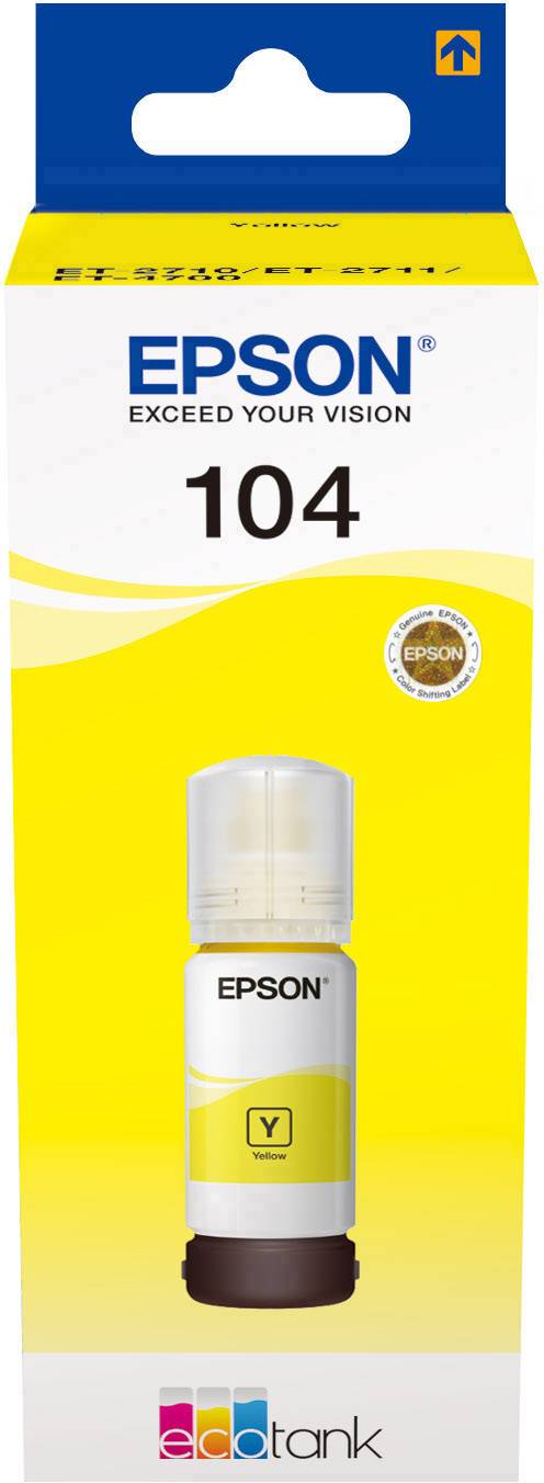 Epson C 13 T 00P440 104 Tusz do napełniania tusz oryginalny Epson Żółty 1 szt. - obrazek 1