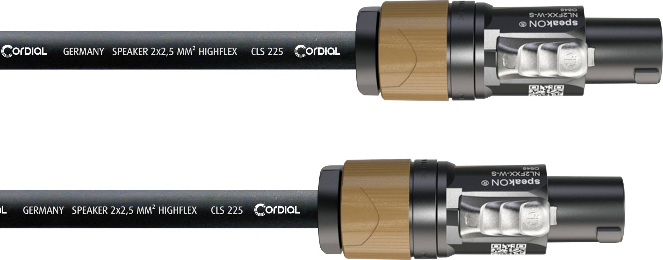 kabel SpeakON Cordial CPL 15 LL 2 CPL 15 LL 2, 2 x 2.5 mm², 15.00 m - obrazek 1