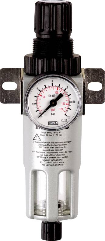 Metabo Regulatory z filtrem FR-180 1/4″ Metabo 80901063877 N/A Ilość przepływu (maks.) 12 barów