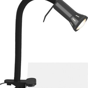 Brilliant Antony Lampa z zaciskiem lampa energooszczędna E14 40 W czarny Brilliant Antony Lampa z zaciskiem lampa energooszczędna E14 40 W czarny