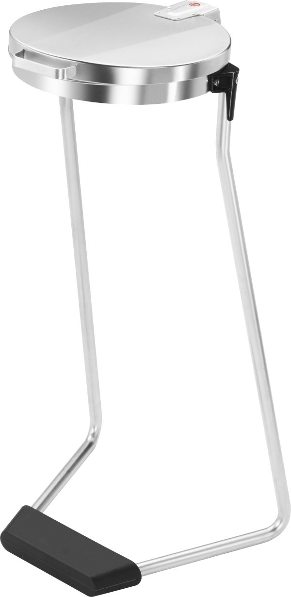Hailo MSS DESIGN XXXL 9120300 Statyw do worka na śmieci 120 l stal (Ø x W) 355 mm x 990 mm srebrny, czarny 1 szt.