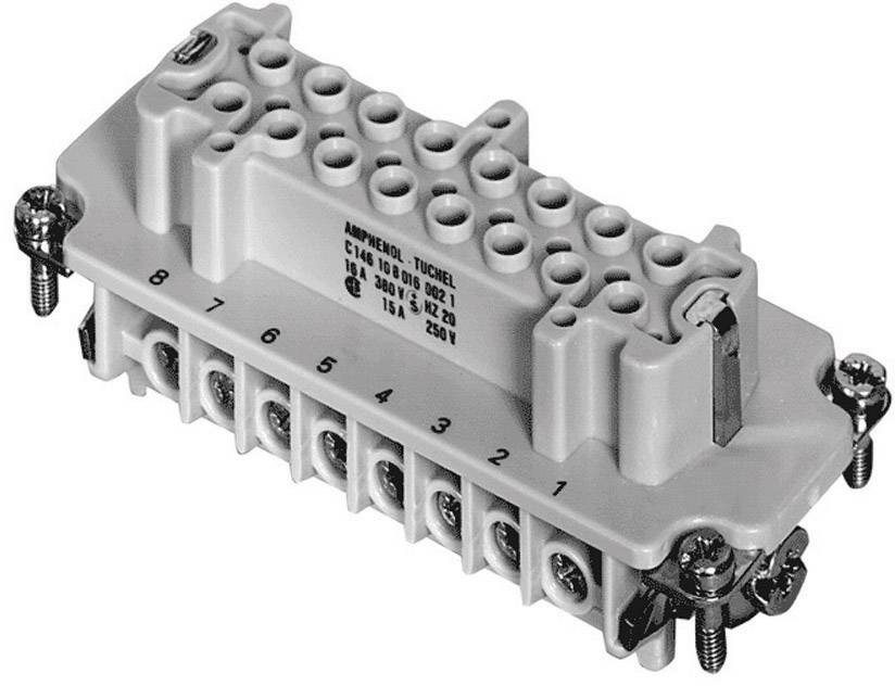 Wkładka złącza żeńskiego Heavy|mate® C146 C146 10B016 002 1-1 Amphenol Łączna ilość styków 16 + PE 1 szt. - obrazek 1