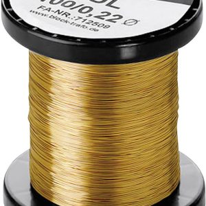 BLOCK Drut miedziany, emaliowany Średnica zewnętrzna (bez izolacji): 0.40 mm 86 m 0.10 kg