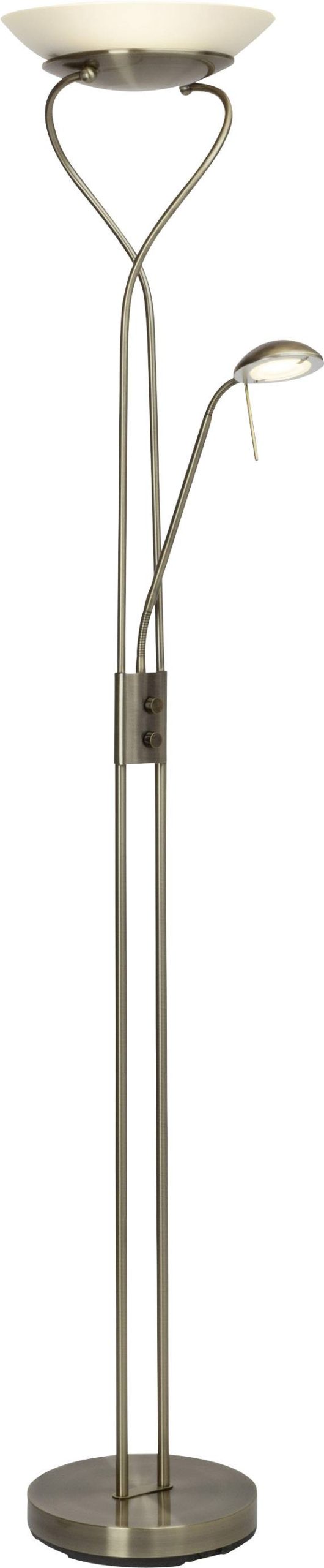 Lampa oświetlająca sufit LED z lampką do czytania Brilliant Ollie G93036/31, 1 szt. - obrazek 1