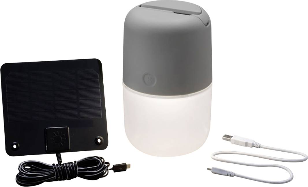 Solarna lampa stołowa Konstsmide Assisi 7805-202 1 W ciepła biel - obrazek 1