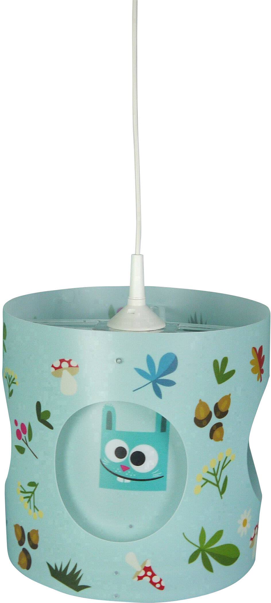 Niermann Zanimo Zając Lampa sufitowa, podwieszana lampa energooszczędna, LED E-27 60 W kolorowy - obrazek 1