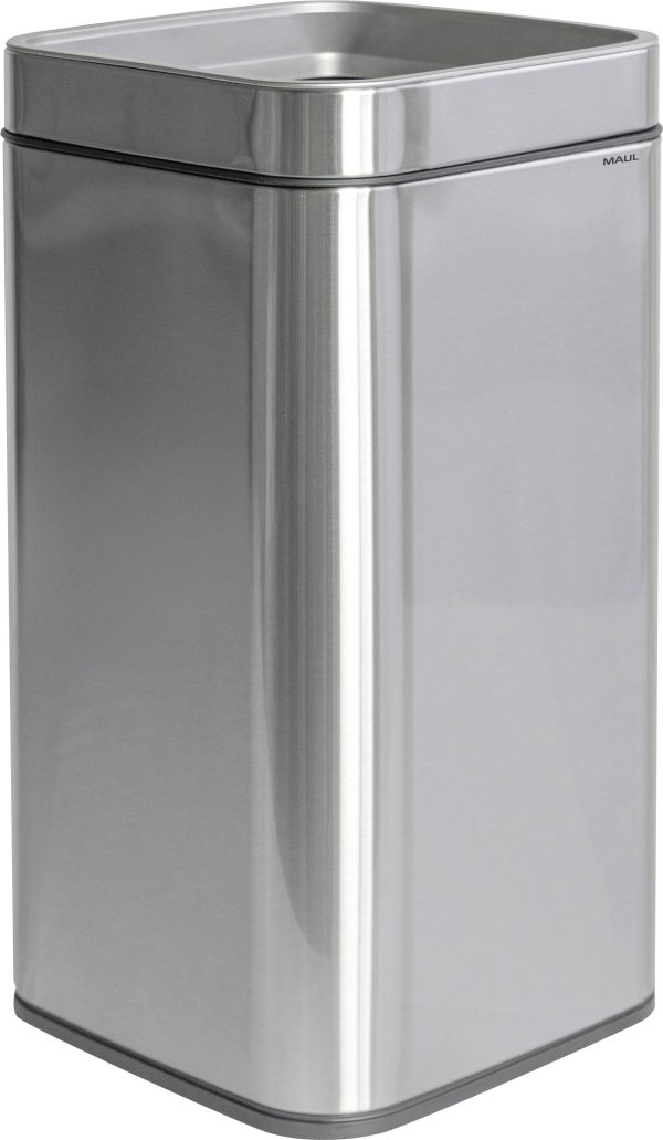Maul 9502594 Kosz na śmieci 25 l stal nierdzewna (S x W x G) 253 x 504 x 253 mm czarny, srebrny 1 szt.