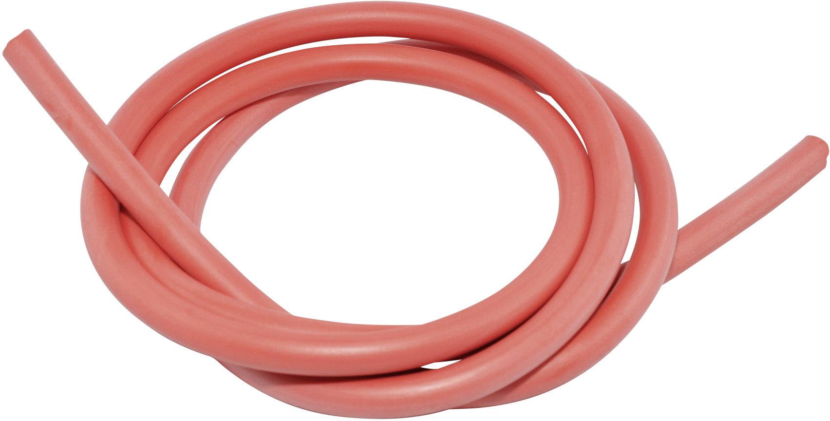 Przewód wysokonapięciowy 1 mm² 1 m czerwony 1 szt. BAAS ZK7-RT - obrazek 1