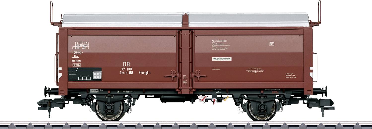 Märklin 58377 Kryty wagon towarowy Niemieckiej kolei Federalnej, tor 1 - obrazek 1