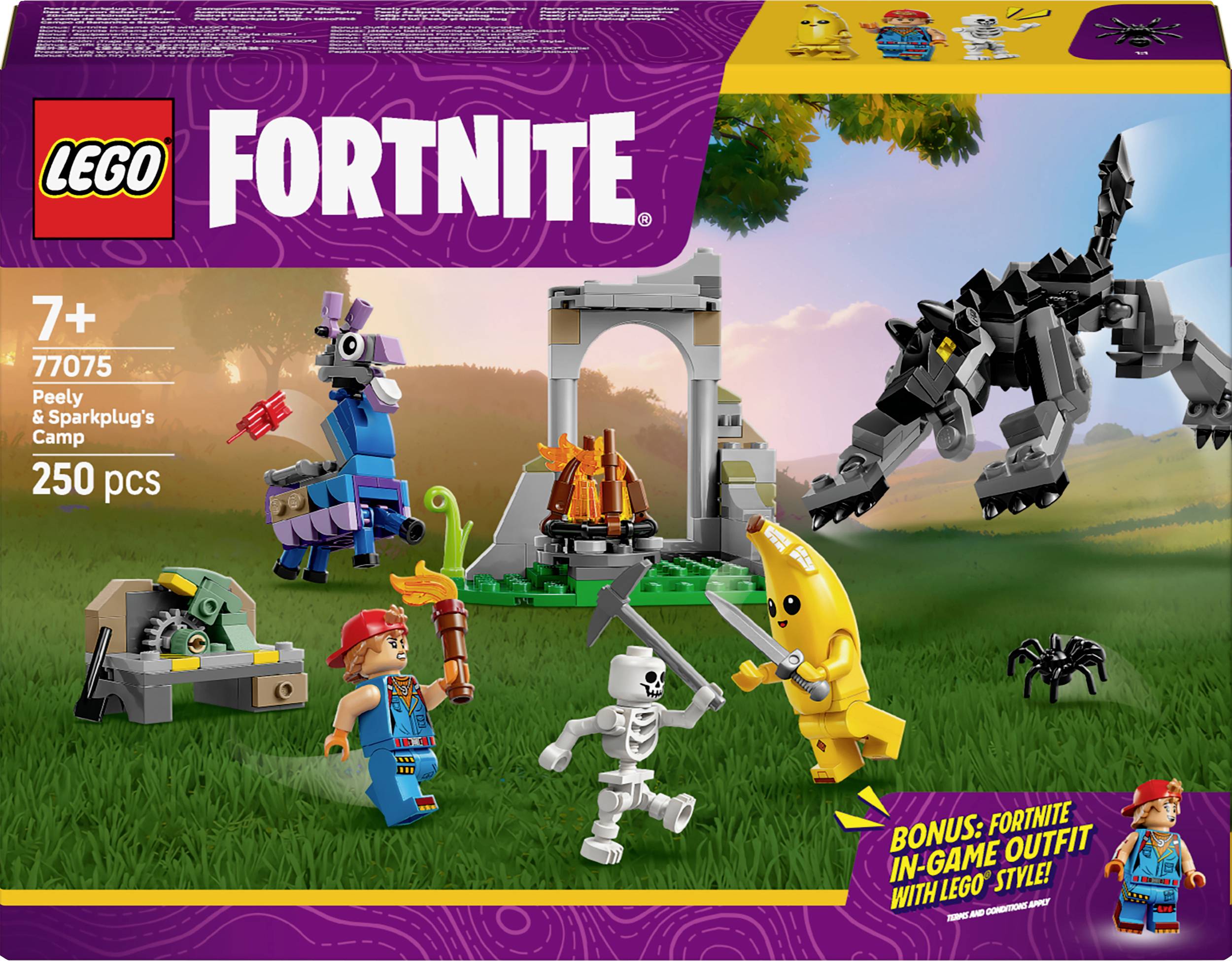 77075 Lego® Fortnite Obóz Schali i artysta świec zapłonowych - obrazek 1