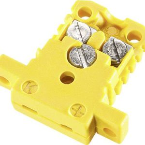 Gniazdo miniaturowe typu K B & B Thermotechnik, IEC 584, DN EN 50212, NiCrNi, żółte Gniazdo miniaturowe typu K B & B Thermotechnik, IEC 584, DN EN 50212, NiCrNi, żółte