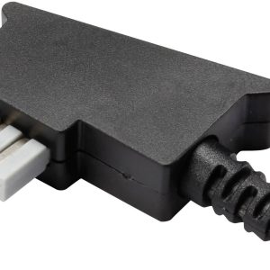 TRU COMPONENTS GM02N Zestaw TAE złącze męskie kątowe czarny Zawartość: 1 szt. TRU COMPONENTS GM02N Zestaw TAE złącze męskie kątowe czarny Zawartość: 1 szt.